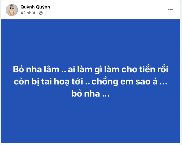 Bà xã Lê Dương Bảo Lâm 'răn đe' chồng khi bất thình lình vướng phải ồn ào từ thiện