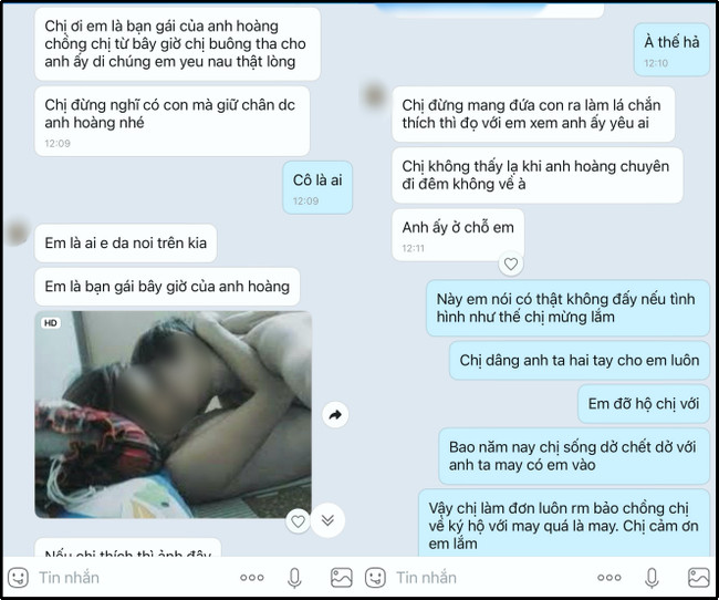 Tiểu tam trơ trẽn gửi ảnh 'giường chiếu' và yêu cầu ly hôn, vợ nói một câu làm cô ta kinh hồn bạt vía Ảnh 2