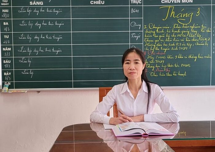 Bài thơ 'Khi em là F0' của nữ hiệu trưởng khiến nhiều người xúc động Ảnh 2