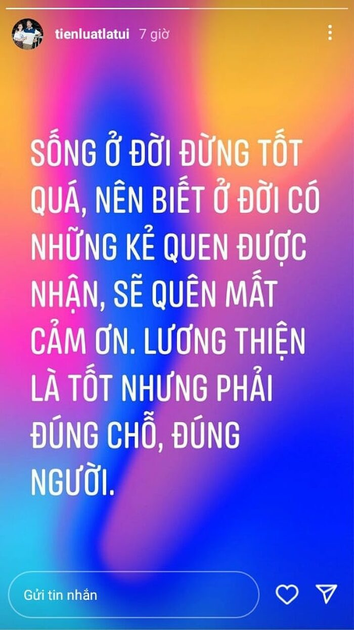 Tiến Luật hối hận khi giúp kẻ 'ăn cháo đá bát'