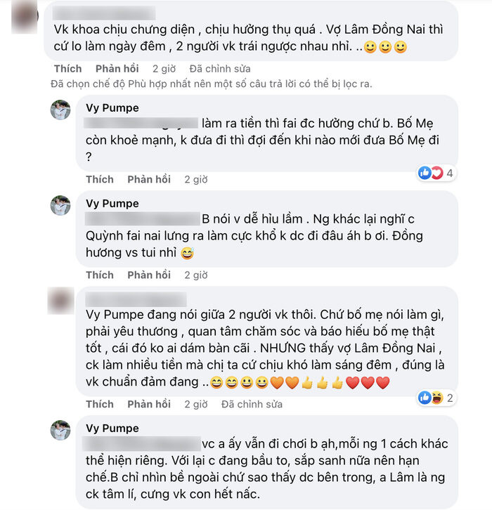 Bị so sánh với vợ Lê Dương Bảo Lâm, bà xã Mạc Văn Khoa gay gắt đáp trả