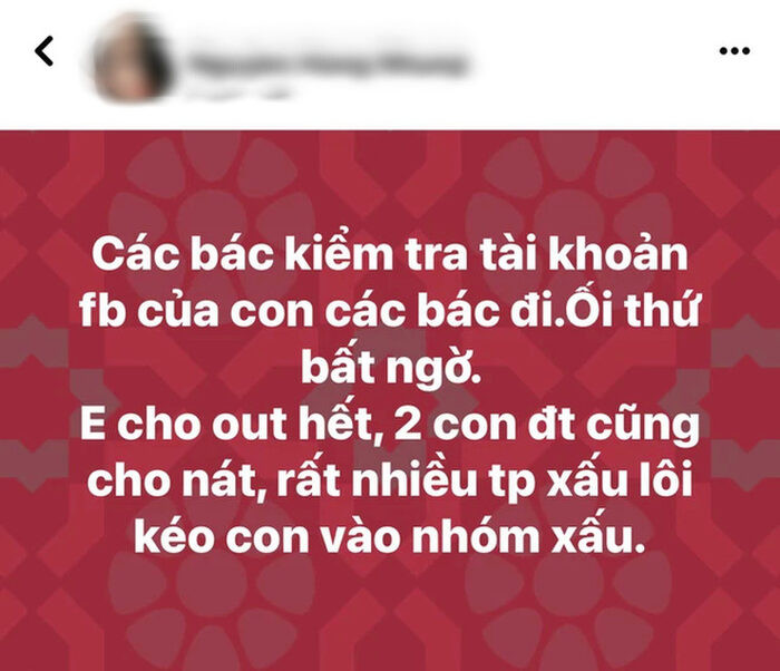 Vợ Xuân bắc lên tiếng về việc đập điện thoại của con: 'Họ không hiểu câu chuyện, xuyên tạc ý tôi' Ảnh 1