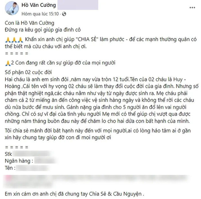 Vừa đón sinh nhật 'khủng', Hồ Văn Cường lại gặp 'vận đen' khiến fan phải lên tiếng vì quá bức xúc