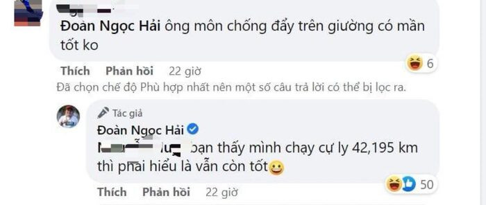 Bị dân mạng hỏi sỗ sàng về 'môn thể thao trên giường', ông Đoàn Ngọc Hải đáp trả đầy thâm thúy