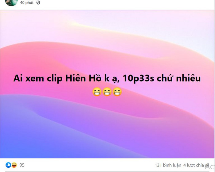 'Clip 10 phút 33 giây' của Hiền Hồ có gì mà dân mạng bất ngờ ào ạt xin link? Ảnh 1
