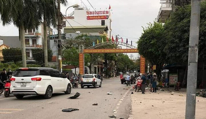 Tai nạn kinh hoàng tại Quảng Ninh: Xe Mercedes khiến thi thể người phụ nữ đứt lìa