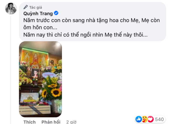 Con nuôi Phi Nhung nói lời xúc động trong ngày sinh nhật cố ca sĩ: 'Năm trước mẹ còn ôm hôn con...'