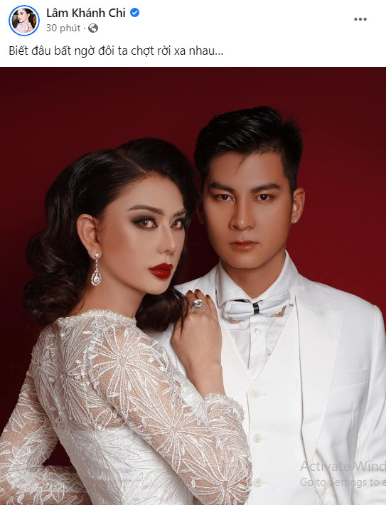Lâm Khánh Chi bất ngờ đăng lại ảnh chồng cũ Phi Hùng sau 4 tháng chia tay kèm lời nhắn gửi