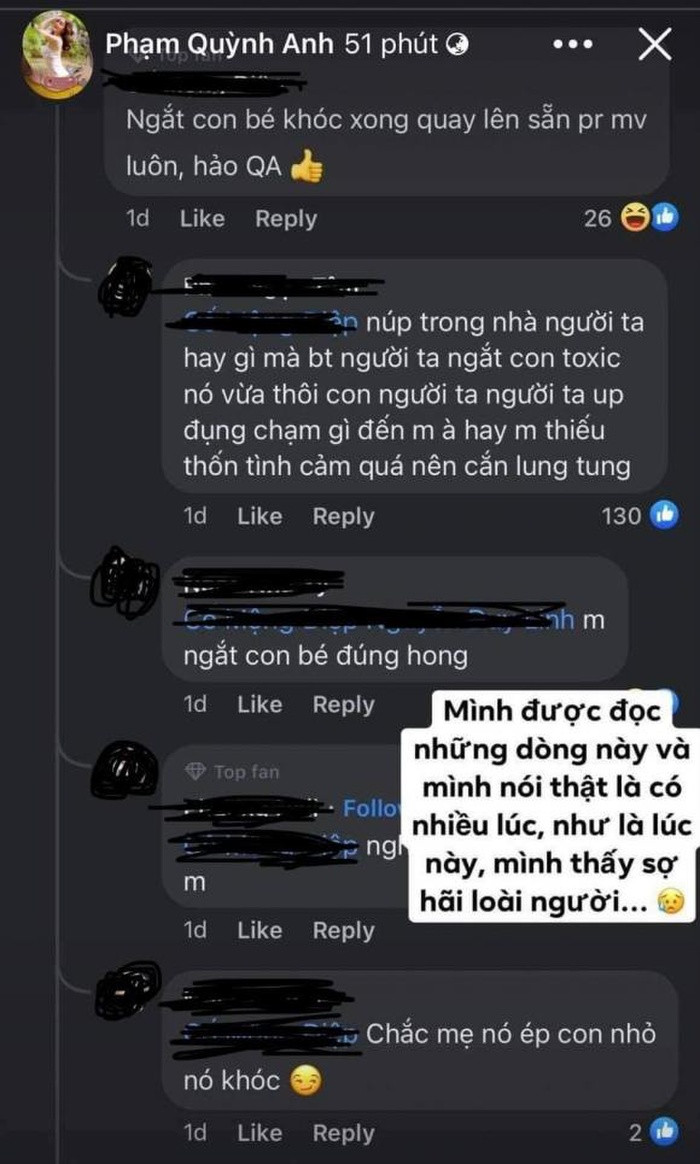Bị tố nhéo diễn viên nhí đến khóc để quảng bá MV, Phạm Quỳnh Anh phản ứng ra sao?