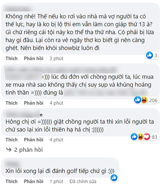 Hiền Hồ xin lỗi sau ồn ào ''nương tựa anh họ', dân mạng phản ứng gắt: 'Lúc đi đu đưa có suy sụp không?' Ảnh 3