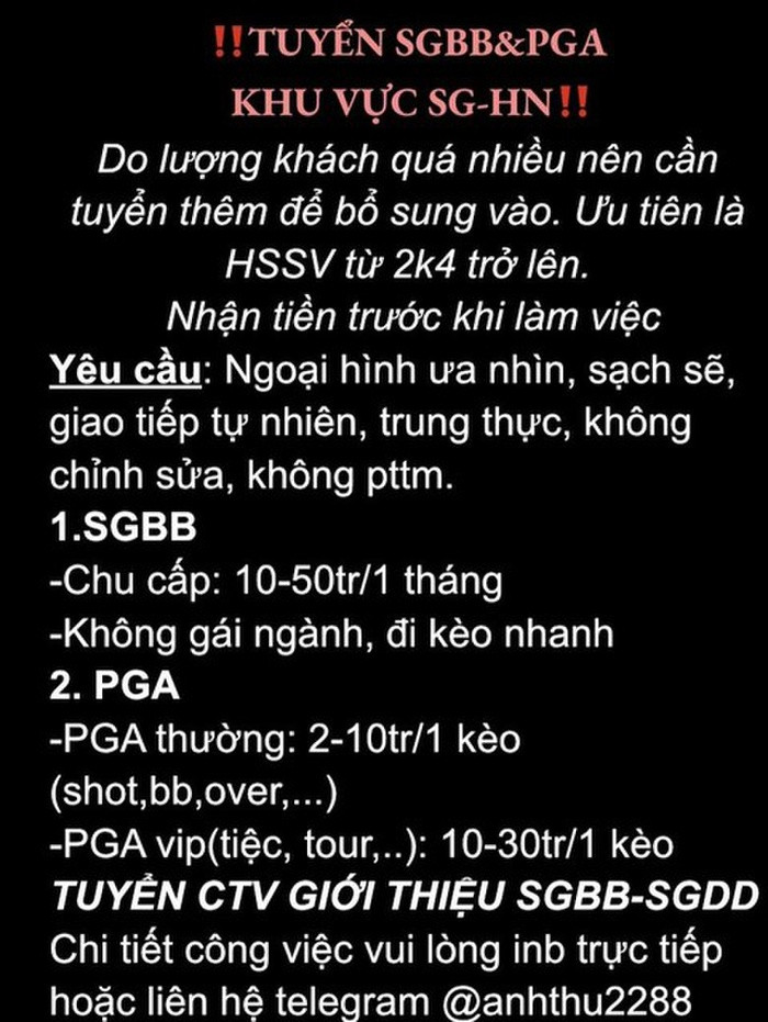 Chân dung nữ sinh cầm đầu đường dây mua bán dâm: Sành điệu, thường xuyên checkin sang chảnh Ảnh 2