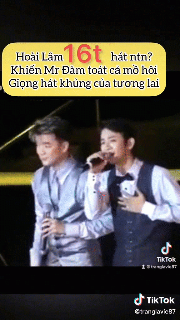 Hoài Lâm hát ra sao mà khiến Đàm Vĩnh Hưng phải toát mồ hôi khi đứng chung sân khấu?