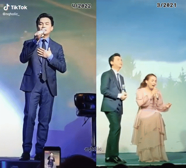 Cùng một bản song ca, hành động không thay đổi của Mạnh Quỳnh dành cho Phi Nhung khiến netizen xúc động