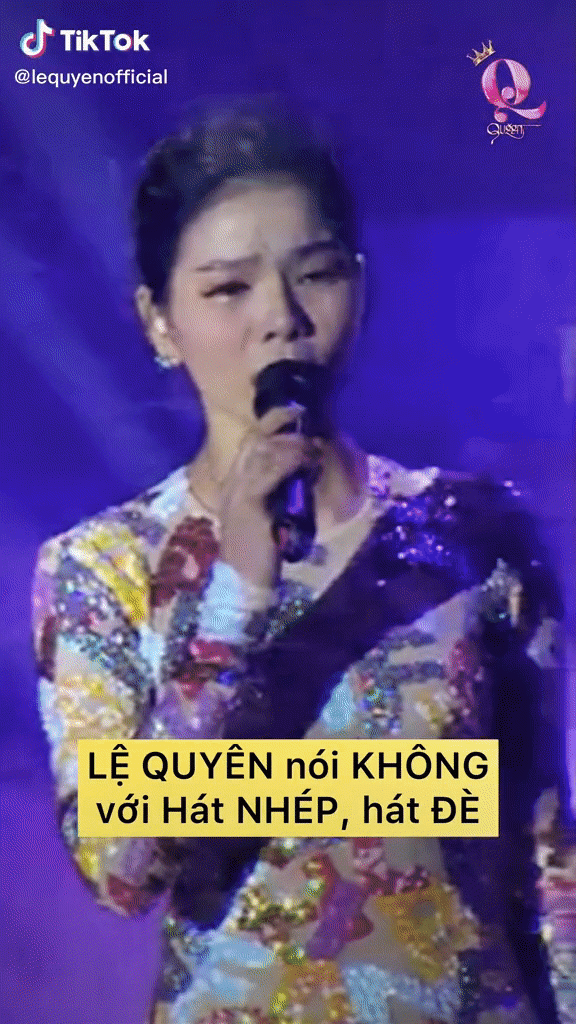 Gặp trục trặc âm thanh, Lệ Quyên có cách xử lý để không phải hát nhép trên sân khấu