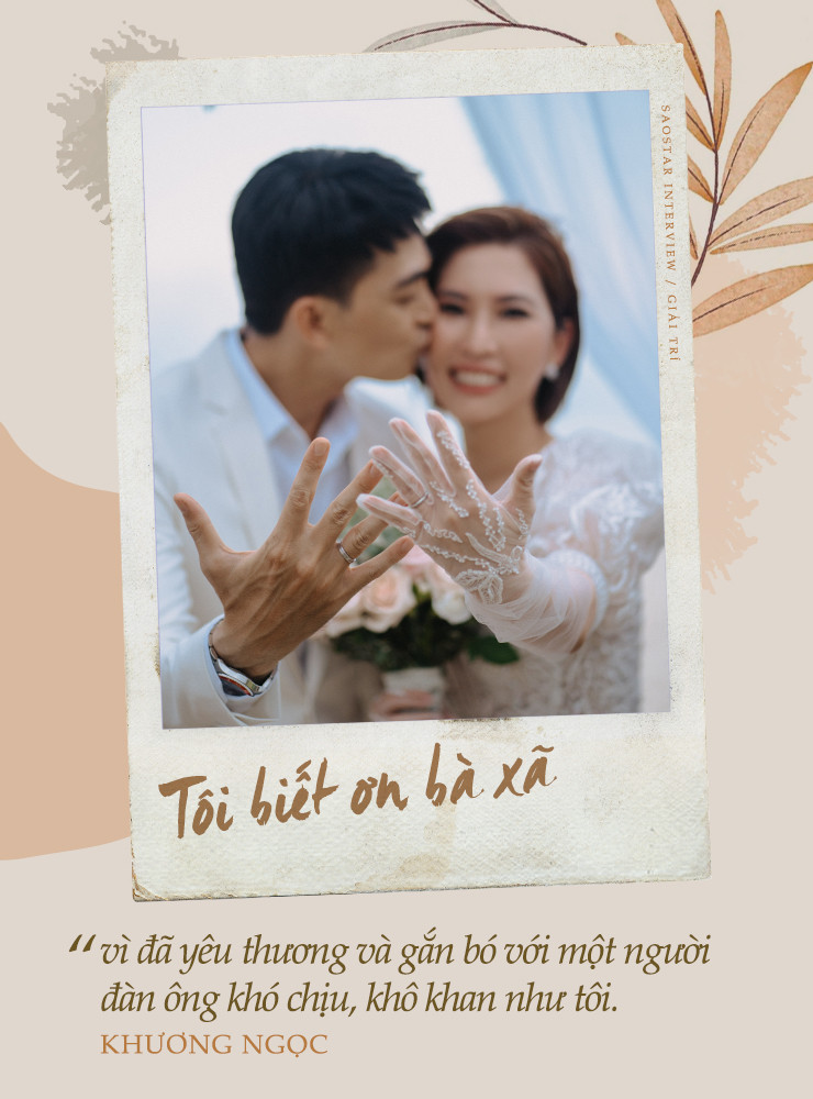 Diễn viên Khương Ngọc: Tôi hạnh phúc khi cho vợ danh phận, tự nguyện 'nói không' với cảnh nóng
