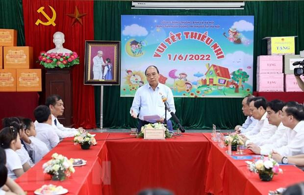 Chủ tịch nước: Tạo môi trường sống an toàn, thân thiện cho trẻ em ảnh 1