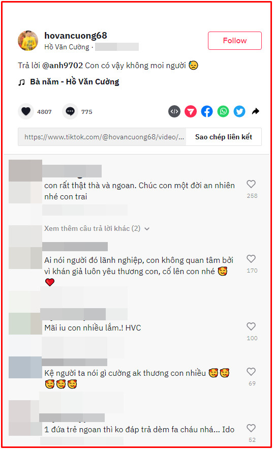 Bị nói 'nuôi ong tay áo', Hồ Văn Cường lên tiếng đáp trả?