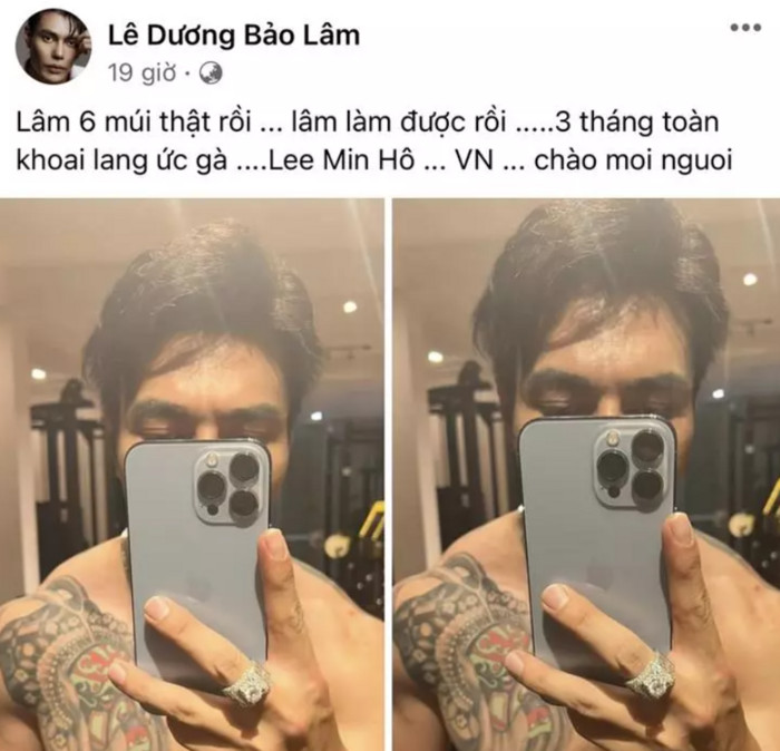 Lê Dương Bảo Lâm liên tục so sánh mình với nam thần Kbiz, Khả Như nhắn nhủ: 'Tỉnh lại giùm chị'