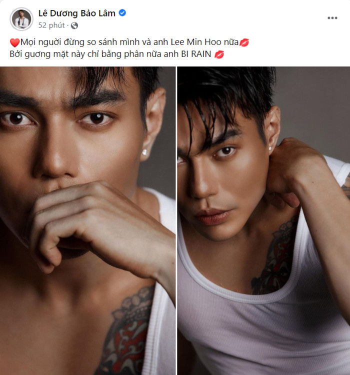 Lê Dương Bảo Lâm liên tục so sánh mình với nam thần Kbiz, Khả Như nhắn nhủ: 'Tỉnh lại giùm chị'