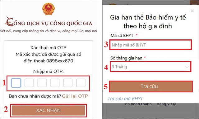 Hướng dẫn các bước gia hạn bảo hiểm y tế và đóng bảo hiểm xã hội online đơn giản - Ảnh 4.