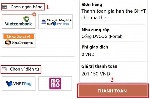 Hướng dẫn các bước gia hạn bảo hiểm y tế và đóng bảo hiểm xã hội online đơn giản - Ảnh 5.