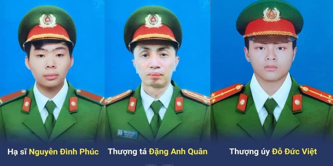 Cấp bằng Tổ quốc ghi công cho 3 liệt sĩ hy sinh trong thực hiện nhiệm vụ chữa cháy tại phường Quan Hoa