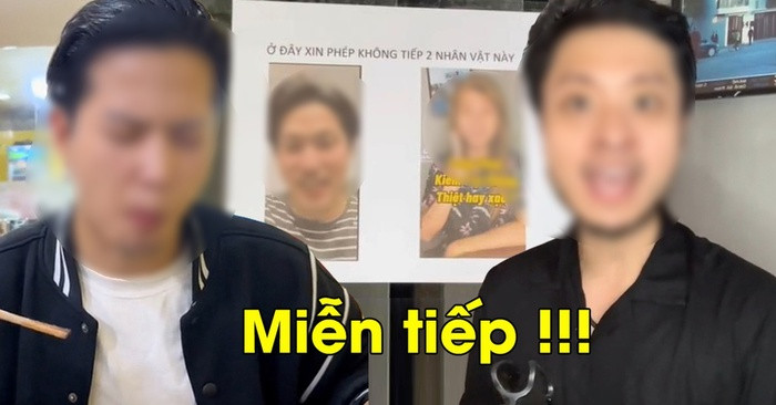 Dân mạng xôn xao quán ăn dán ảnh miễn tiếp với 2 TikToker chuyên review đồ ăn Ảnh 2
