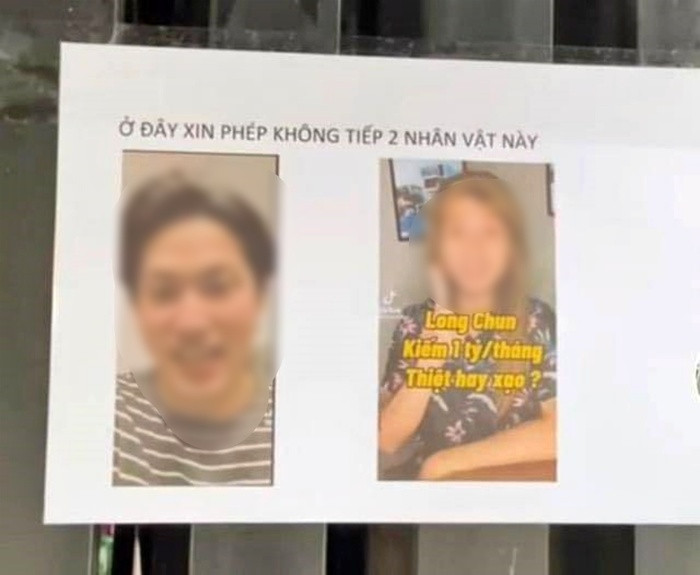 Dân mạng xôn xao quán ăn dán ảnh miễn tiếp với 2 TikToker chuyên review đồ ăn Ảnh 1
