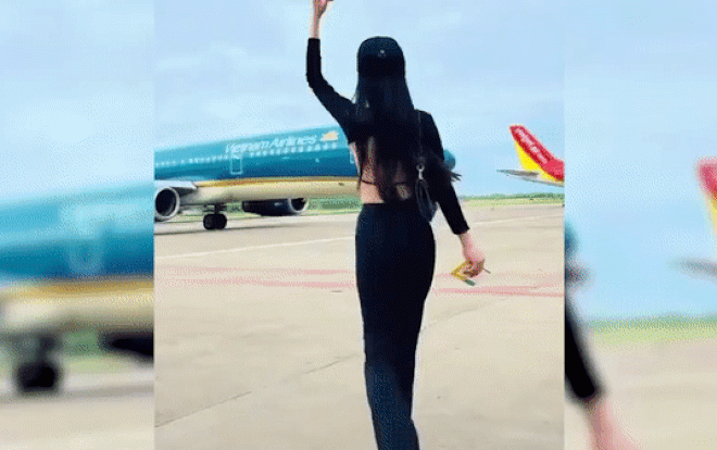 Cái kết đằng dành cho nữ hành khách nhún nhảy quay clip 'sống ảo' ở phi trường Ảnh 2