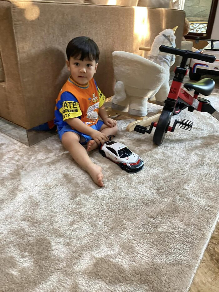 Vợ cũ khoe loạt ảnh hiếm hoi của con trai Đàm Vĩnh Hưng, bồi hồi nhớ về lần đầu tiên gặp nhóc tỳ Ảnh 3