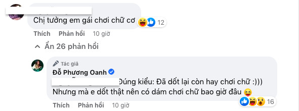Sai chính tả lỗi học sinh cấp 1, Phương Oanh tự nhận: 'Đã dốt lại còn hay chơi chữ' Ảnh 4