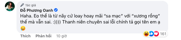 Sai chính tả lỗi học sinh cấp 1, Phương Oanh tự nhận: 'Đã dốt lại còn hay chơi chữ' Ảnh 3