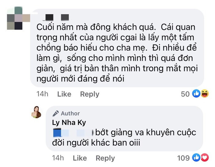 Lý Nhã Kỳ đáp trả cực gắt khi bị rao giảng đạo lý Ảnh 2