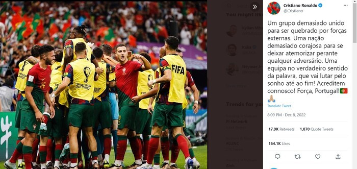 Toàn cảnh vụ Ronaldo dọa rời khỏi World Cup 2022: Bạn gái, chị ruột và FPF tham chiến Ảnh 6
