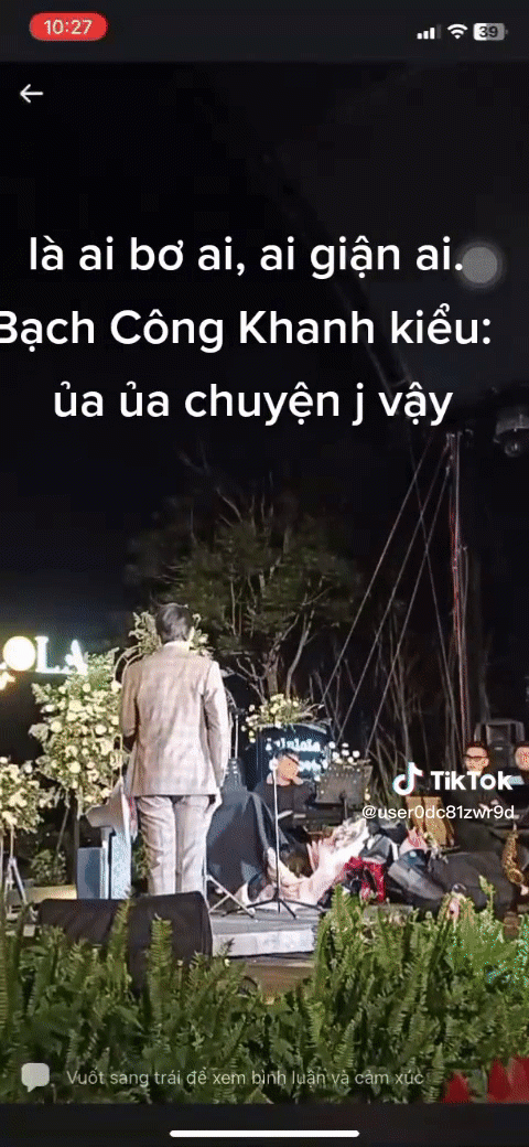 Vừa bước lên sân khấu, Bạch Công Khanh đã bị Nam Em 'chặn cửa': 'Đứng đó đi đừng có lại gần tôi' Ảnh 3