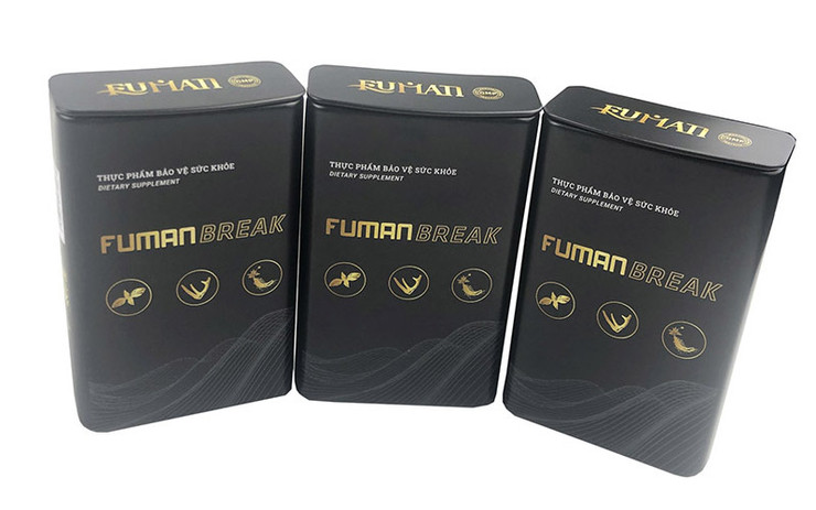 Cảnh báo thực phẩm bảo vệ sức khỏe Fumanbreak có chứa chất cấm