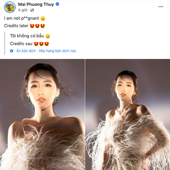 Mai Phương Thuý bất ngờ đăng đàn phủ nhận chuyện có bầu, chuyện gì đây? Ảnh 2