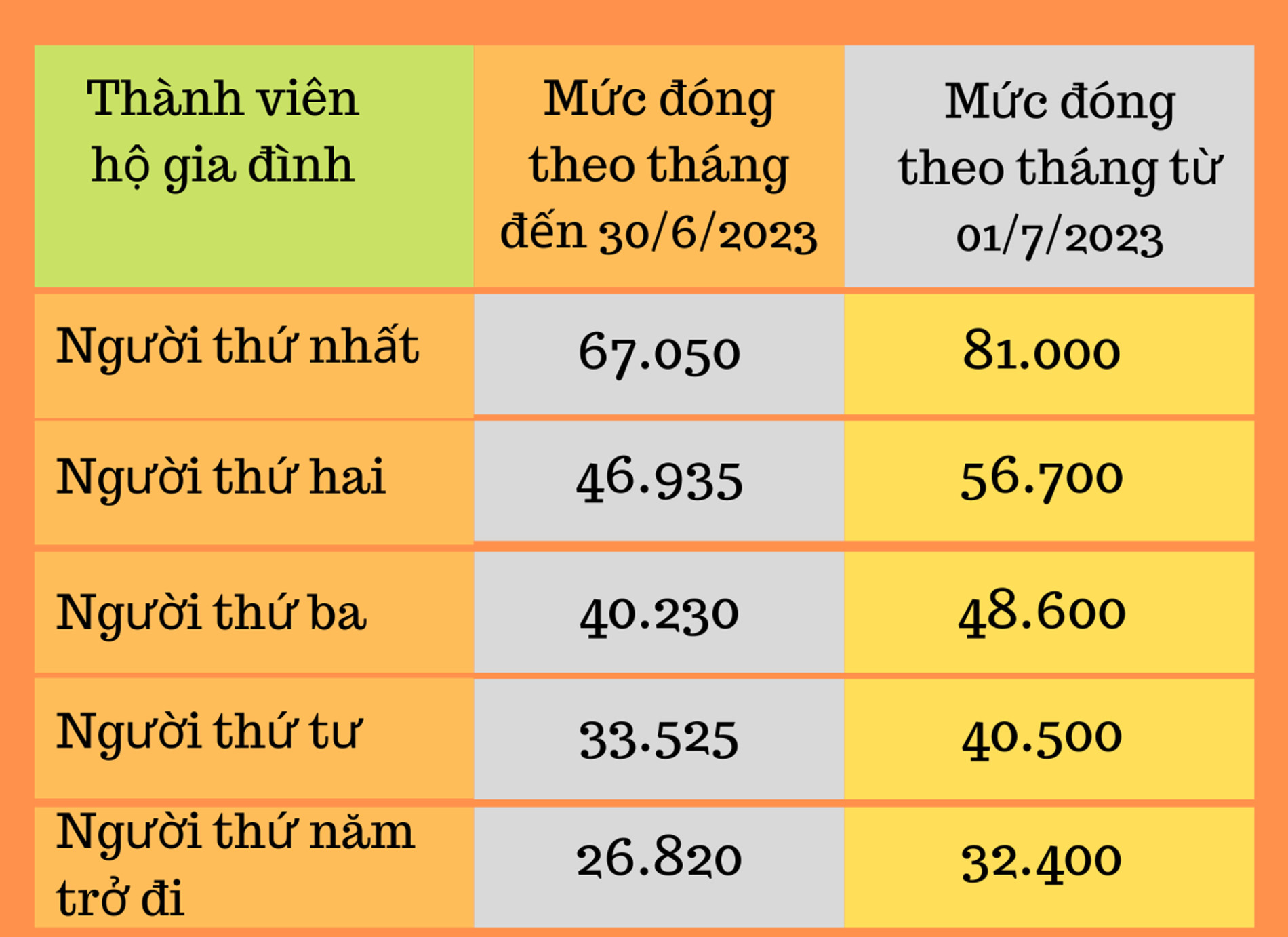 Chi tiết mức đóng bảo hiểm y tế tự nguyện năm 2023 rất cần biết - Ảnh 2.