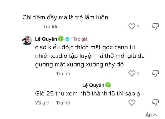 Vô tình để lộ 'mặt xương xương', Lệ Quyên nói gì khi được khuyên nên 'trùng tu' nhan sắc ở tuổi 42? Ảnh 3