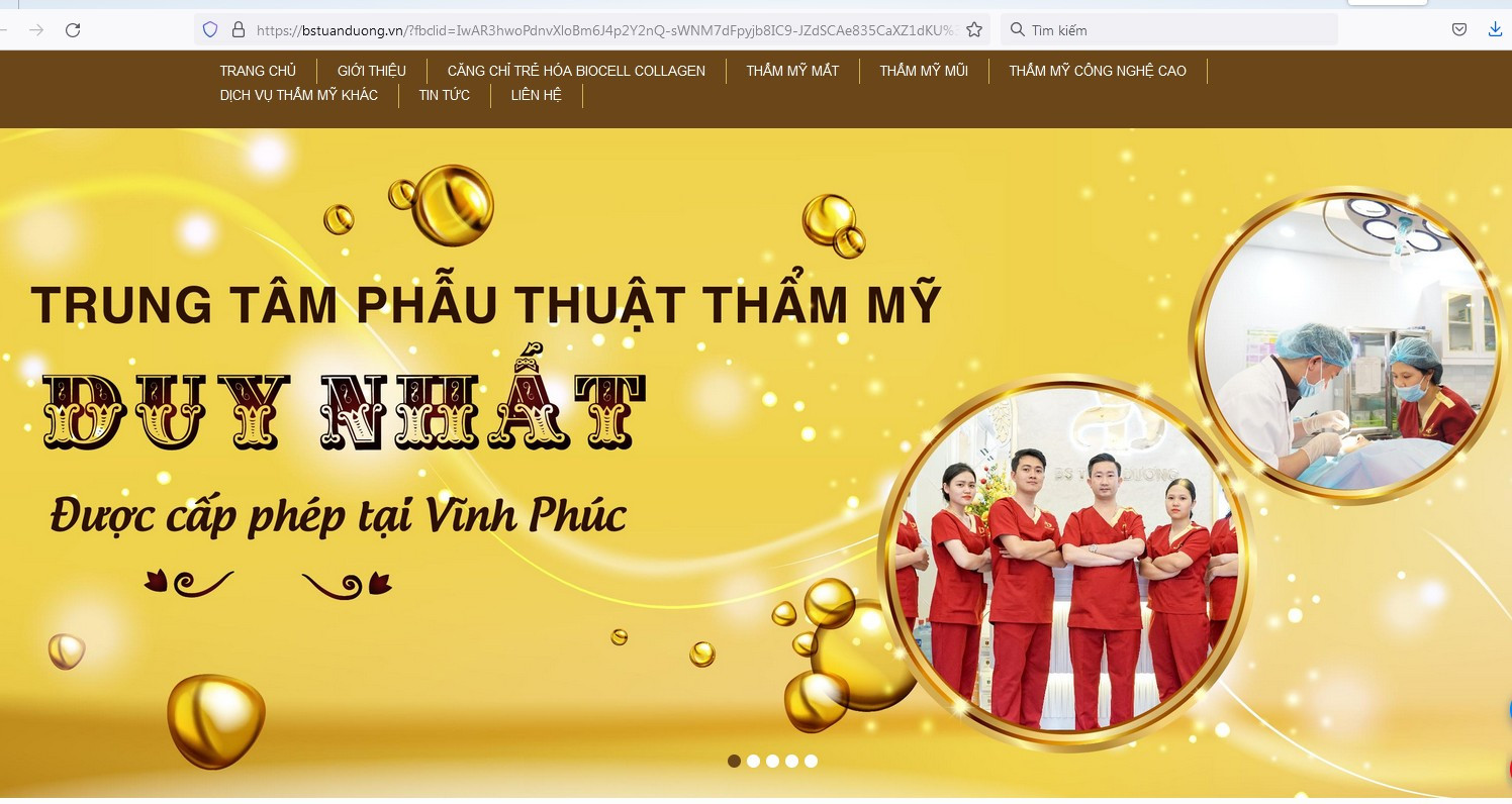 Vĩnh Phúc: Trung tâm thẩm mỹ bác sỹ Tuấn Dương, quảng cáo “nổ” nhằm lôi kéo khách hàng, “dìm hàng” đối thủ cạnh tranh