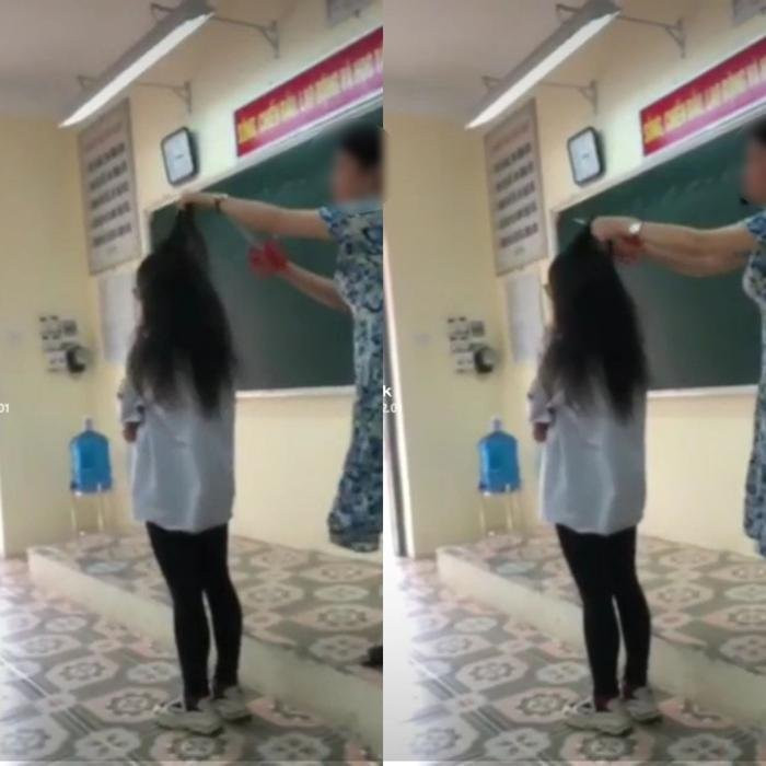 Cô giáo dùng kéo cắt tóc nữ sinh ngay giữa lớp học: Sở GD&ĐT Vĩnh Phúc nói gì? Ảnh 1