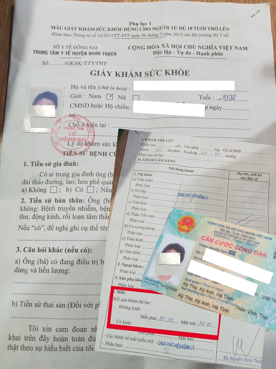 Nhơn Trạch (Đồng Nai): Mua giấy khám sức khỏe có dấu của Trung tâm y tế huyện dễ như mua hàng online?