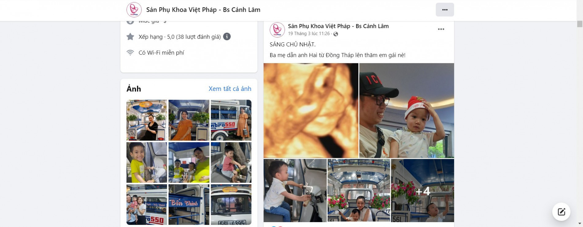 Phòng khám sản phụ khoa Việt Pháp - BS Cảnh Lâm sử dụng cụm từ ''em gái'' để ám chỉ giới tính bào thai
