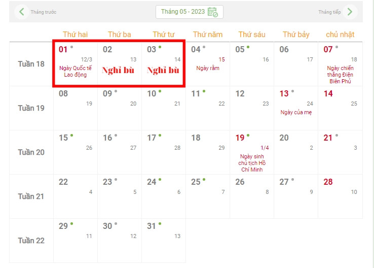 Kỳ nghỉ lễ Giỗ tổ Hùng Vương, 30/4 liền kề, người lao động được nghỉ tối đa bao nhiêu ngày? - Ảnh 3.