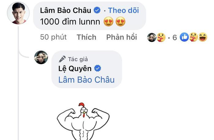 Lệ Quyên diện trang phục cắt xẻ táo bạo, Lâm Bảo Châu vội bình luận 1 câu ngọt xớt Ảnh 4