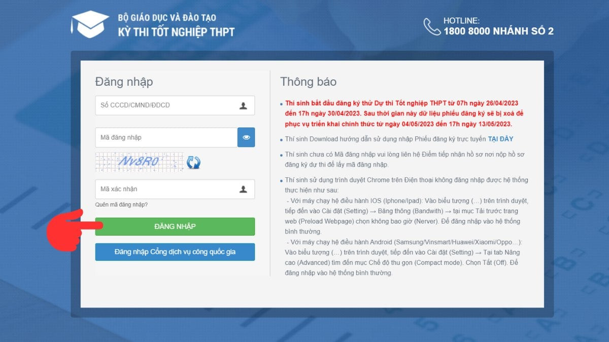 Làm sao để tra cứu số báo danh trong kỳ thi tốt nghiệp THPT 2023? - Ảnh 2.