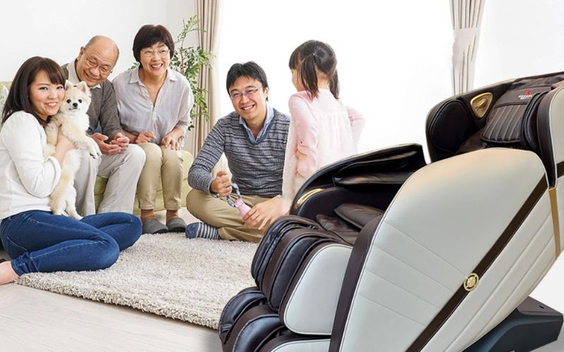 Một chiếc ghế massage là một món quà sức khỏe ý nghĩa cho bố mẹ bạn
