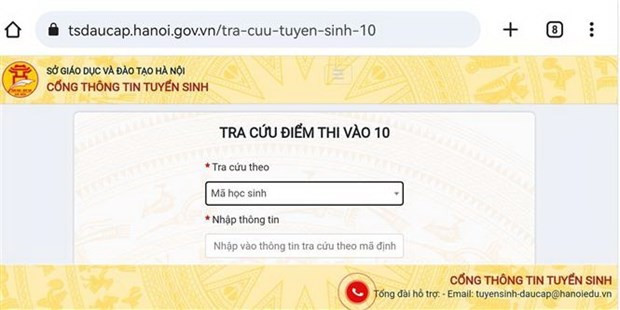 Hà Nội công bố điểm thi vào lớp 10 ảnh 1
