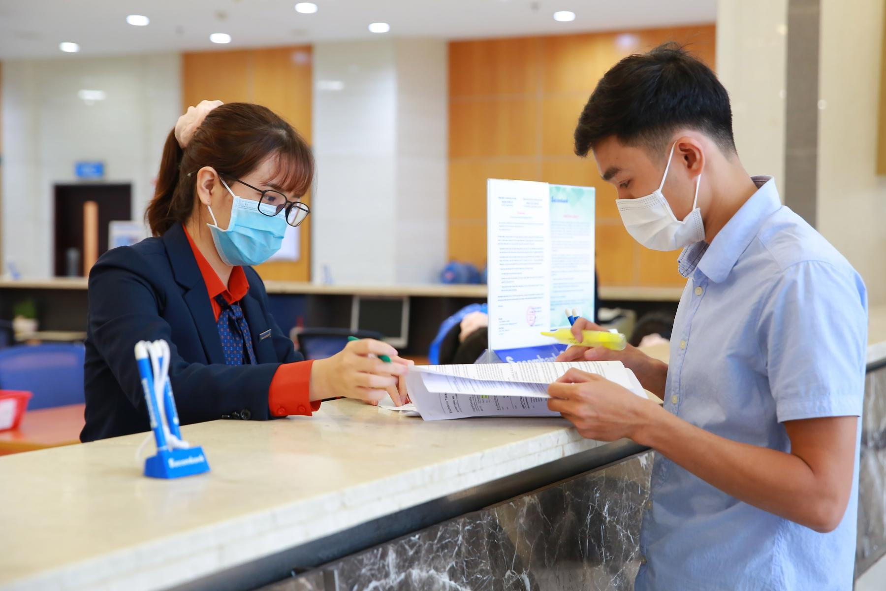 Ngân hàng có thể từ chối thực hiện giao dịch nếu nghi ngờ tài khoản lừa đảo