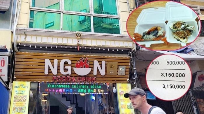 Xử phạt quán ăn ở Hà Nội bị tố chặt chém, gài các cô gái rủ khách đến ăn rồi gí bill Ảnh 1